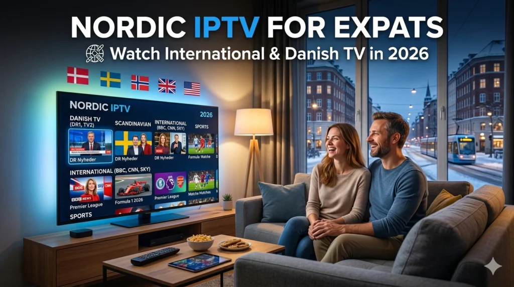Nordic IPTV for Expats: Se internationale og danske kanaler i 2026