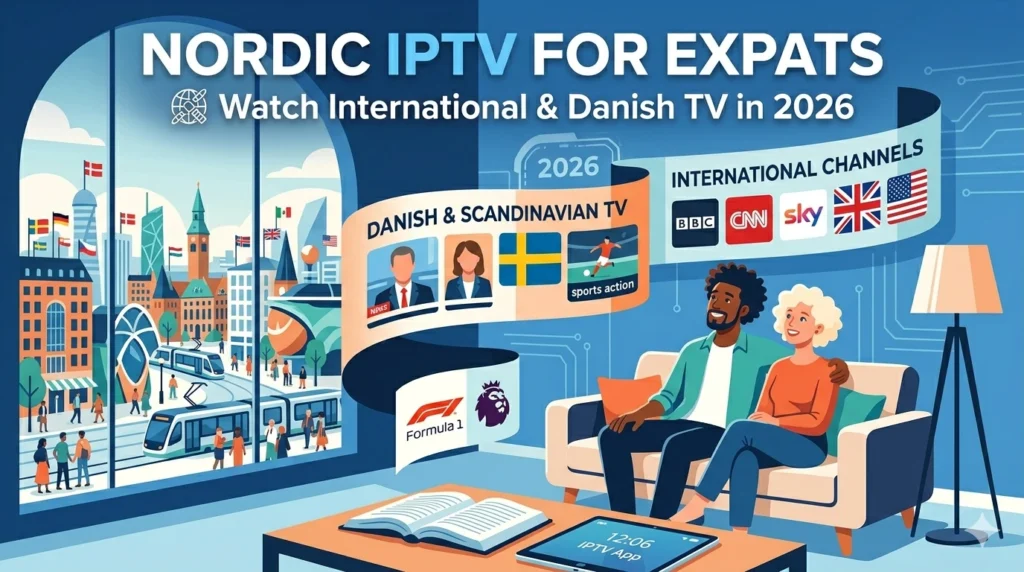 Nordic IPTV for Expats: Se internationale og danske kanaler i 2026